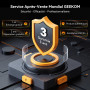 GEEKOM A8 Max Mini PC avec AMD Ryzen 9 8945HS, 32 Go RAM DDR5 2To SSD, 8 X USB, Double Port LAN 2,5 Gbps | UHD 8K | Mini Ordinat