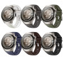 GIOPUEY Bracelet Compatible avec Huawei Watch 5 46mm, Souple silicone Sangle Bracelet [Résistant à l'usure] [Respirant]