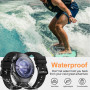 Bracelet pour HUAWEI Watch 5 46mm, 22mm Silicone Remplacement Bande pour Huawei Watch GT 5 46mm/Huawei WatchGT5 Pro 46 mm/GT4 46