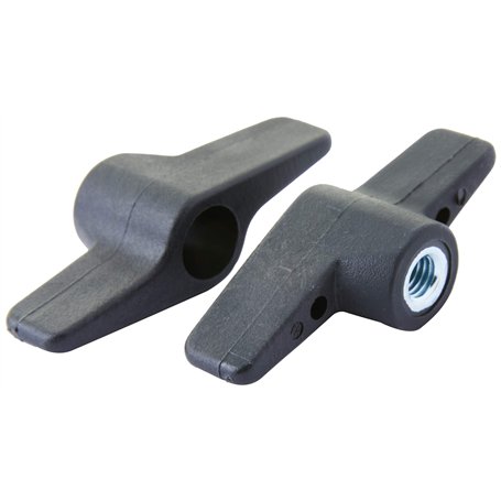 Écrou papillon m8 noir