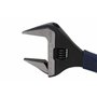 Eclipse Professional Tools ADJW10WJ Clé à molette de 10" avec mâchoires extra-larges de 50 mm (2"), Gris