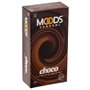 MOODS Choco Lot de 12 préservatifs au goût chocolat pour les amateurs de plaisir