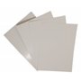 PAVO A4 Glossy Cardboard Couverture - Blanc (Lot de 100)
