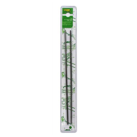 Greenstar 11745 Jeu de 2 Limes pour affutage chaine 1/4/3/8" ø 3
