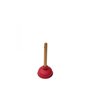 Vanzeebroeck KE409701 Déboucheur Manche Bois Rouge 115/120 cm