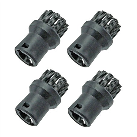 First4spares - Embout Brosse Ronde pour Nettoyeur Vapeur Karcher (Pack de 4)