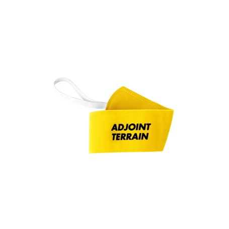 Tremblay - Brassard adjoint terrain - Brassard - Jaune - Taille TU