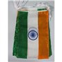AZ FLAG - Guirlande Drapeau Inde - 12 Mètres Avec 20 Drapeaux Indien De 45x30 cm - Fanions 100% Polyester - 200g