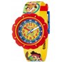Flik Flak Enfant Analogique Classique Quartz Montre avec Bracelet en Tissu FLSP006