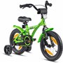 PROMETHEUS BICYCLES Velo Enfant 4 Ans Garcon vélo Fille 14 Pouces a Roulette pour 3 a 5 Ans - BMX en Vert