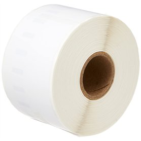 1 rouleau d'étiquettes compatible pour Dymo/Seiko 11356 (étiquette : 300, taille : 41 x 89 mm) 1 rouleau d'étiquettes compatible pour Dymo/Seiko 11356 (étiquette : 300