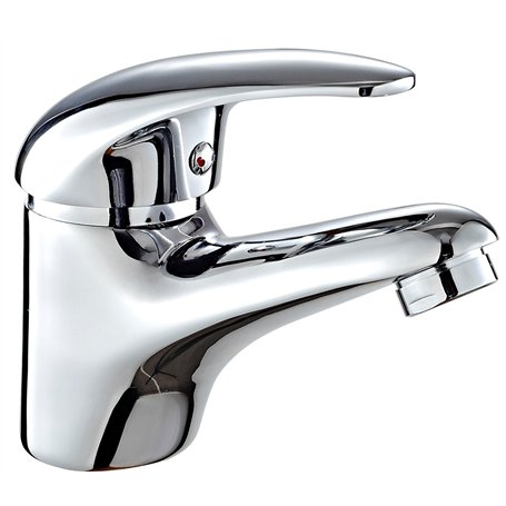 DP Bath Naranjo - Robinet Mitigeur de lavabo chromé.