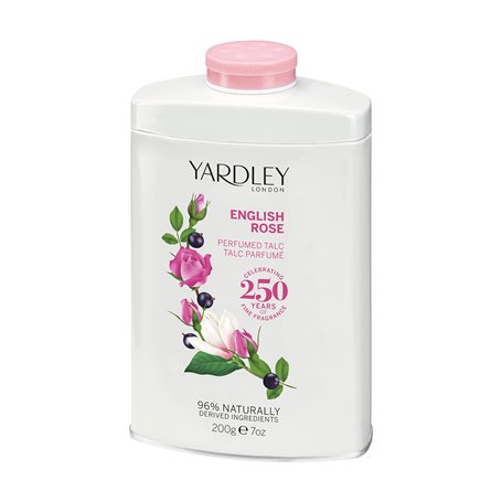 YARDLEY English Rose Talc parfumé 200 g