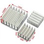 Aihasd 6PCS/Kit Ensemble dissipateur thermique adhésif Aluminum pour Raspberry PI