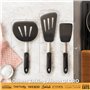 DI ORO® - Série Chef - Spatules de cuisine en silicone et acier inoxydable - Résistantes à la chaleur à 315 °C - Meilleures spat