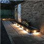 Spot Encastrable LED pour Terrasse,Spot Encastré en DC12V IP67 Etanche Ø60mm Acier Inoxydable Exterieur luminaire,Eclairage pour