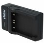 vhbw Chargeur USB de Batterie Compatible avec Sony Cybershot DSC-W80, DSC-W80HDPR, DSC-W85, DSC-W90 Batterie Appareil Photo Digi