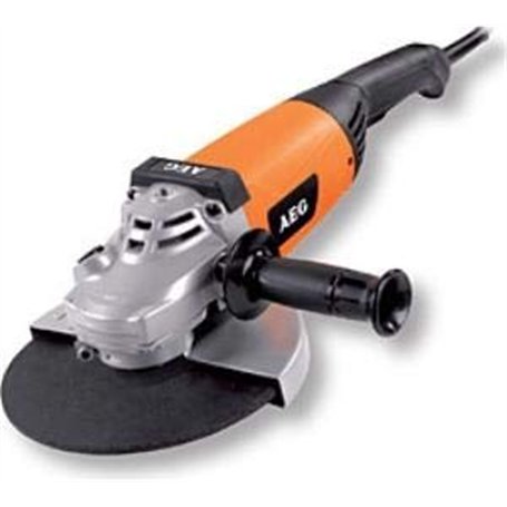 AEG Meuleuse d'angle 2200W-180 mm Coudé Outil + Accessoires de base