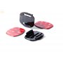 PROtastic® Lot de 2 supports plats et 2 coussinets adhésifs pour caméra d'action GoPro et SJCAM