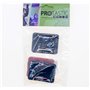 PROtastic® Lot de 2 supports plats et 2 coussinets adhésifs pour caméra d'action GoPro et SJCAM