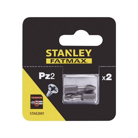 STANLEY STA62041-XJ 2 puntas de Torsion 25mm Pz2