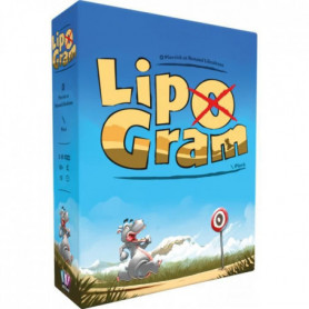Jeu de société Lipo Gram (FR) Lipogram - Asmodee - Jeu de société 27,99 €