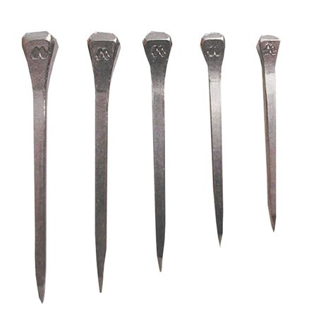 Amesbichler Reitsport Mustad Lot de 250 clous de sabot Longueur 49 mm JC 1 Lot de 250 clous de sabot unghia UNA de pezuna