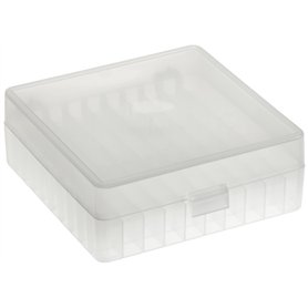 Neolab 2 1967 Neobox 100 Boîtes de rangement empilables en polypropylène pour fioles – 12 mm Transparent Neolab 2 1967 Neobox 100 Boîtes de rangement empilables en polypropylène pour fioles – 12 mm Transparent