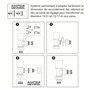 SOMATHERM FOR YOU, Adaptateur universel pour robinet de chauffage 3/8" - 1/2", compatible avec radiateurs 12/17 et 15/21, étanch