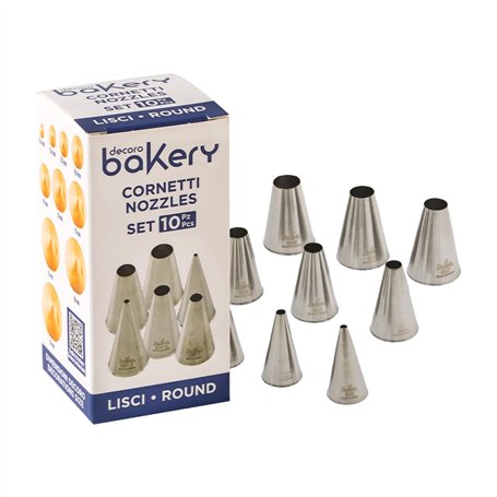 Decora 0263484 Set 10 Douilles Rondes