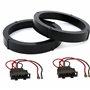 Sound-way Kit Montage Haut-parleurs Cadre Supports Compatible avec Seat Toledo/Leon