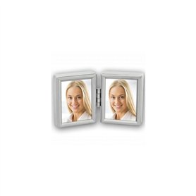 ZEP 8735DL Collection Cadre Photo Double pour 2 Photos Métal Plaqué Argent 3,5 x 4,5 cm ZEP 8735DL Collection Cadre Photo Double pour 2 Photos Métal Plaqué Argent 3