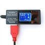 PortaPow Multimètre USB Chargeur Testeur/Voltmètre/Ampèremètre - Moniteur de Courant