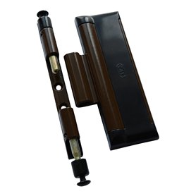 Cal DoubleX XL Protection antivol pour porte ou fenêtre Marron/noir Cal DoubleX XL Protection antivol pour porte ou fenêtre Marron/noir