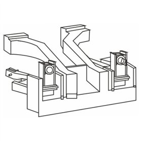 Regiplast 650301 Platine de Commande avec vis pour réservoir bi Debit réf 650, Blanc Regiplast 650301 Platine de Commande avec vis pour réservoir bi Debit réf 650