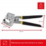 Perel TL73080 Pince à sertir pour profilés