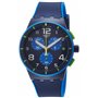 Swatch Homme Digital Quartz Montre avec Bracelet en Silicone SUSN409