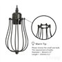 Chrasy E27 Rétro Metal Suspensions Luminaire Cage Vintage Plafonnier Luminaire Cage Lumière Eclairage de Plafond Lustre Pendante