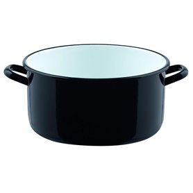 Riess, 0248-017 Riesen Casserole mi-haute avec rebord 32 12 l sans couvercle classique – géant et nains, diamètre 32 cm, hauteur Riess