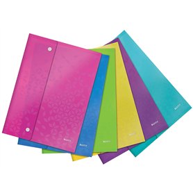 Leitz WOW Lot de 6 porte-documents A4 – Couleurs assorties Leitz WOW Lot de 6 porte-documents A4 – Couleurs assorties