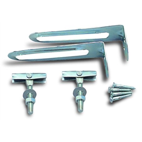 Anzapack 802041J - Jeu d'équerres pour fixation de lavabo