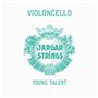 Corde Violoncello – Jargar (Young Talent) (Chromé) 1 A Medium Cello 3/4 (La) A (unité)