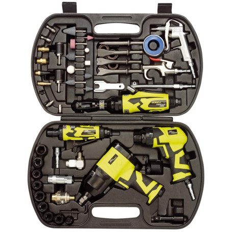 Draper Storm Force 83431 Kit d'outils pneumatiques 68 pièces Bleu