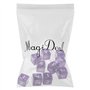 MagiDeal 10pcs 16mm Dés Multi-Faces Dices Six Faces D6 D & D RPG Jeu Jouet Cadeau (Divers) - Violet