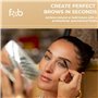 Fab Brows Beautiful Brows FAB BROWS KIT DUO - BRUN CLAIR & BRUN MOYEN - Light Brown & Medium Brown