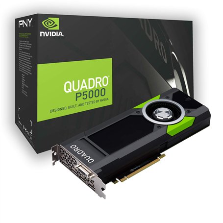 PNY Quadro P5000 Carte Graphique Professionnelle 16GB GDDR5 PCI Express 3.0 x16
