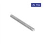 sourcing map Tige Filetée M4x40mm Acier inoxydable 304 entièrement filetée tige goujons 20pcs