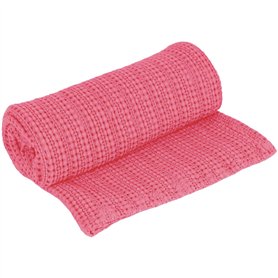Vent Du Sud Plaid en Coton 130x170 cm Perla Corail