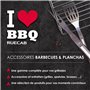RUECAB - Brosses à Barbecue, Produits de Nettoyage pour Barbecue - Brosse de Nettoyage pour Barbecue et plancha, Grattoir pour p