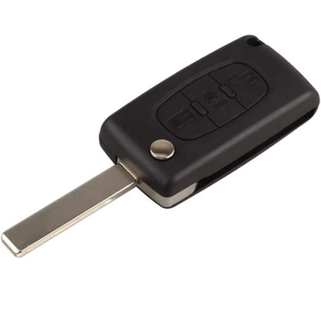 Pro-Plip CLE PLIP TELECOMMANDE Bouton Phare Citroen C4 Picasso avec rainure CE0536 Coque